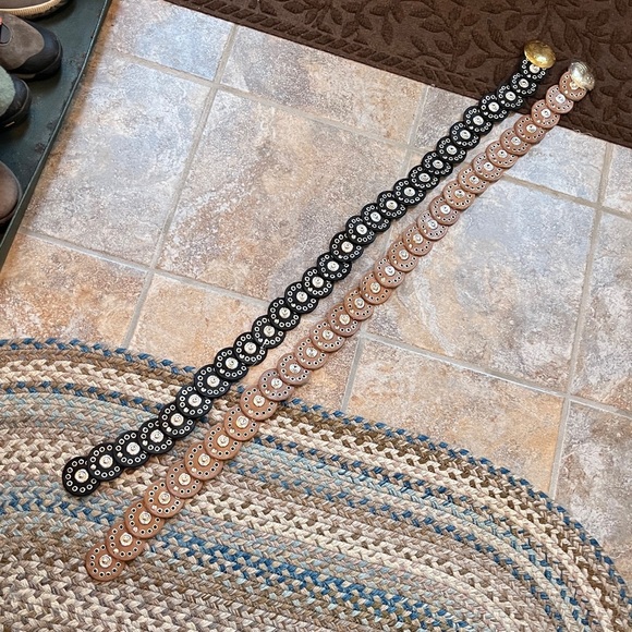 Free People Follow Your Arrow Belt Brown or Black NEW main image 4